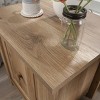 GlasFlength Nightstands Accent Nightstand Bedside Table Nightstand End Tables Nightstands with Drawer for Bedroom, Brown, 23.31"*19.02"*23.98" - 4 of 4
