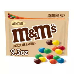 M&M's Almond Milk Chocolate Candy, Sharing Size  - 9.3oz
