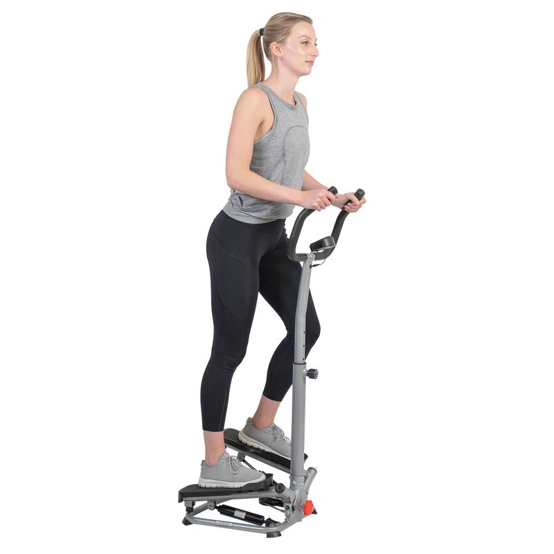 Sunny Health &#38; Fitness Stair Stepper Machine with Handlebar, 5 of 22