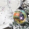 Pavilion Gift Company - Camping - 4" Iridescent Glass Ornament - Tree Ornaments - 4 of 4