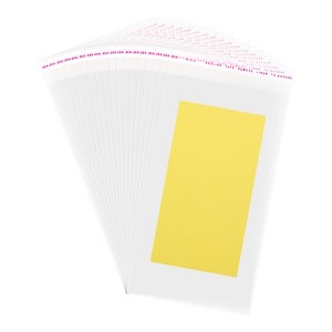 Unique Bargains OPP Rip-resistant Resealable Transparent Vapor-blocking Treat Bag 300 Pcs - 1 of 4
