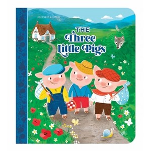 The Three Little Pigs - (Once Upon a Cottage) by  Carmen Crowe (Board Book) - 1 of 1