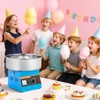 VEVOR Cotton Candy Machine Commercial, 1000W Electric Candy Floss Maker, Easy Use with 15 inch Stainless Steel Bowl and Sugar Scoop, Blue - 2 of 4