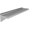 Heavy Duty Stainless Steel Floating Shelves 12 x 48 Inches, Wall Mounted Kitchen Shelf with 220LB Capacity, Easy to Assemble for Kitchen Storage - 4 of 4