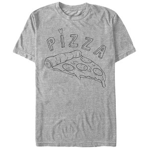 Men's Lost Gods Pizza Doodle T-Shirt - 1 of 4