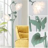 GDFStudio Eryn Vintage Flower Floor Lamp with 1 Acrylic Shade, 2 LED Bulbs and 1 Foot Switch - 4 of 4