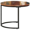 vidaXL Nesting Tables 2 pcs Solid Reclaimed Wood - 3 of 4