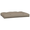 vidaXL Pallet Cushions 3 pcs Taupe Fabric - 4 of 4