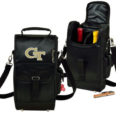NCAA Georgia Tech Yellow Jackets Two Bottle Wine Tote w/Corkscrew