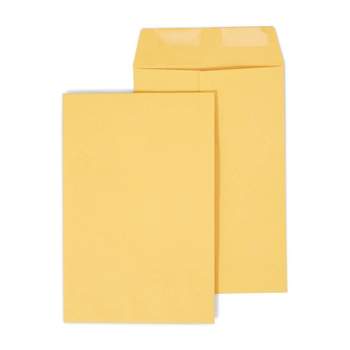 MyOfficeInnovations Gummed Kraft Catalog Envelopes 9" x 6" Brown 500/Box (381944/17027)