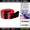 SNAP-LOC 4 in x 30 ft Heavy Duty Tow Recovery Strap 20,000 lb - 2 of 3