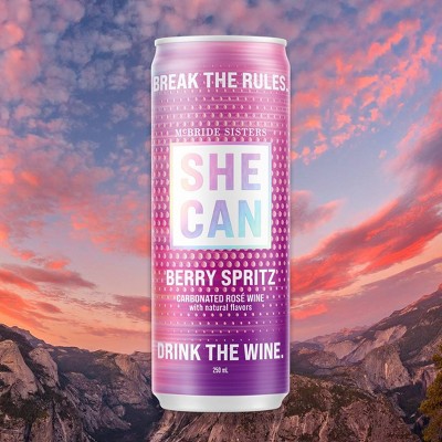 SHE CAN Wines Berry Spritz - 4pk/250ml Cans