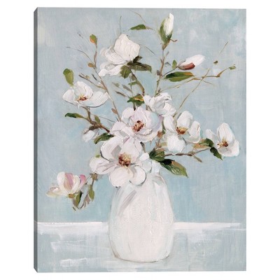 22" x 28" Magnolia Charm by Sally Swatland Unframed Wall Canvas - Masterpiece Art Gallery