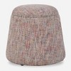 Uttermost Gumdrop Confetti Chenille, Ottoman, Pink - 3 of 4