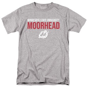 Men's Minnesota State University Moorhead Official Stacked T-Shirt - 1 of 4