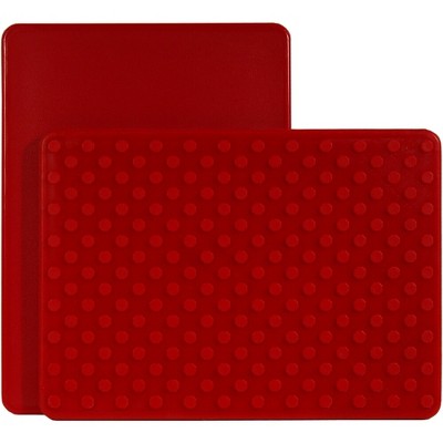 Architec Gripper Red Cutting Board, 8 x 11 Inch