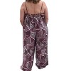 Women's Floral Strappy Jumpsuit - KORI - 3 of 3
