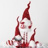 Sullivans Sequin Gnome Figurine 18.5"H Red - 4 of 4