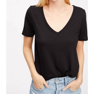 Women's V Neck Tee - SOCIALITE - 1 of 3