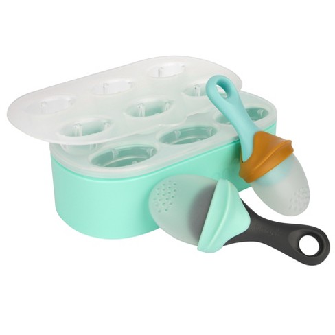 Pulp Silicone Feeder - Boon, Green / Mint