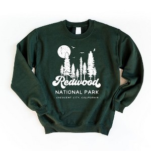 Simply Sage Market Women's Graphic Sweatshirt Vintage Redwood National Park - 1 of 2