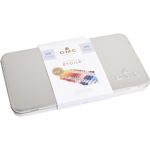 DMC Etoile Embroidery Floss Tin 8.7yd 35/Pkg-New Etoile Colors - 1 of 4