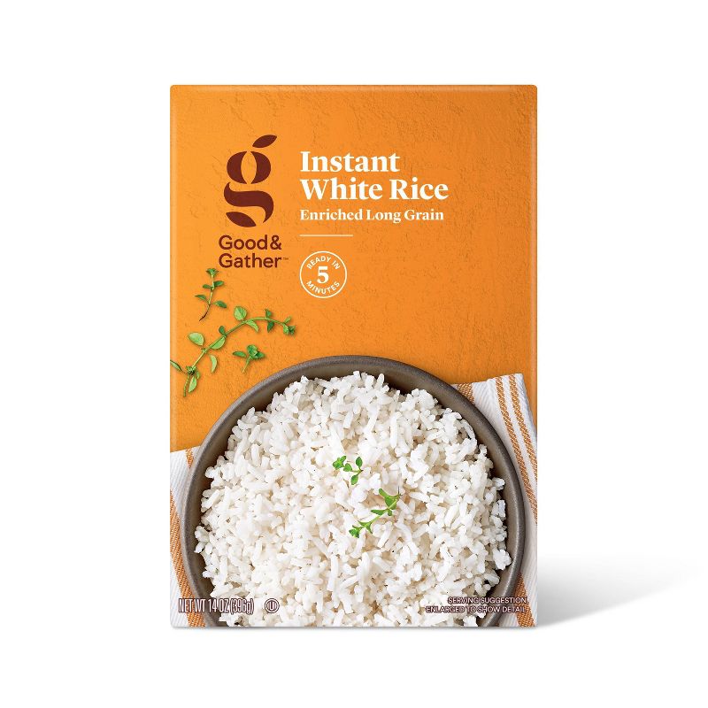 Instant Enriched Long Grain White Rice - Good & Gather™, 1 of 5