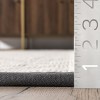 Nuloom Rozi Chevron Wool and Sisal Indoor Area Rug, 5' x 8', Gray - 3 of 4