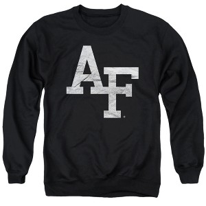 U.S. Air Force Academy Official Distressed Primary Logo Adult Crewneck Sweatshirt - 1 of 4