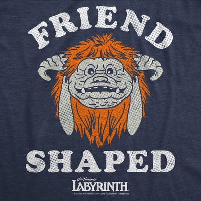 Мужские футболки Crazy Dog T-Shirts, Inc. Mens Funny T Shirts Friend Shaped Ludo Jim Henson's Labyrinth Movie Tee For Men - Crazy Dog Men's T Shirt With Movie Sayings Navy M — фото 2