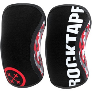 RockTape Assassins Compression Knee Support Sleeves - Red Camo - 1 of 1