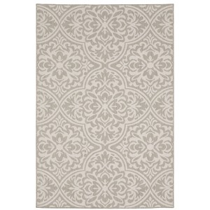 Oriental Weavers Portofino 1831H Grey/ Ivory Indoor/Outdoor Area Rug - 3'3" x 5' - 1 of 4