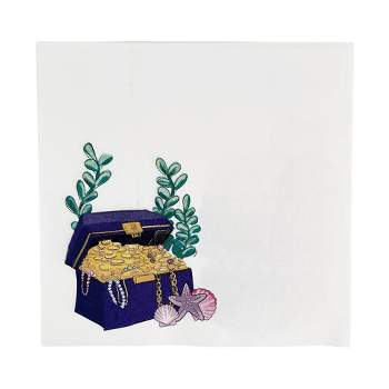 Anna + Pookie 20 ct Blue Mermaid Disposable Paper Party Napkins