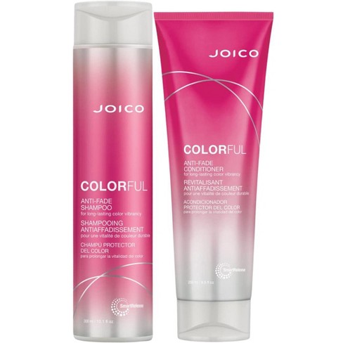 Joico Colorful Anti-Fade Shampoo (10.1 oz) & Colorful Anti-Fade Conditioner (8.5 oz) | Preserve Hair Color | Long-Term Vibrancy DUO SET Kit - image 1 of 4