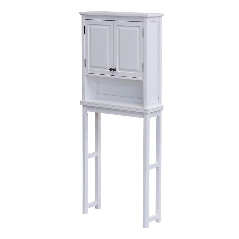Dorset Over The Toilet Space Saver Storage White - Alaterre Furniture, 4 of 10