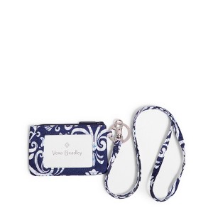 Vera Bradley Women's Outlet Lighten Up Zip Id And Lanyard