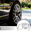 Unique Bargains Aluminium Alloy Car Hub Centric Rings Wheel Bore Center Spacer OD 71.5mm 4 Pcs - 2 of 4