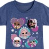 Girls' - LOL Surprise! - Winter Dolls Fitted Short Sleeve Graphic T-Shirt - 2 of 4