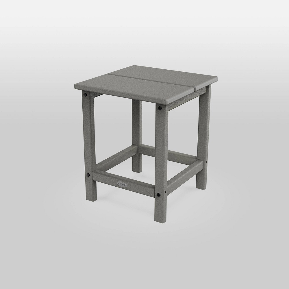 Moore POLYWOOD Patio Side Table - Slate Gray - Threshold™: Durable Modern Outdoor Furniture, Easy to Clean