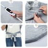 Weighted Heating Pad for Neck Shoulders Back - 33x22 Inch Large Electric Heat Pad with 4 Settings & Auto Shut Off, Machine Washable - 2 of 4