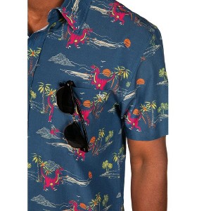 Tipsy Elves Men's Hawaiian Shirts - Funny Casual Beach Summer Shirts for Men - 1 of 4