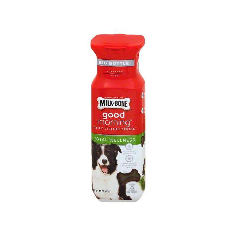 Milk-Bone Good Morning Total Wellness Daily Chicken Flavor Vitamin Treats for Dogs - 15oz, 4 of 5
