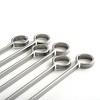 Norpro Stainless Steel 14-Inch Barbeque Skewers, Set of 6 - 2 of 4
