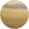 Gold And Wheat Ombre Washable Indoor Outdoor Area Rug - 4 of 4