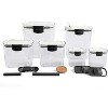 ProKeeper Baker's Airtight Kitchen Storage Canister Set for Flour & Sugar, 6-PC - 4 of 4