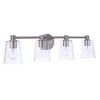Craftmade Lighting Emilio 4 - Light Vanity in  Brushed Polished Nickel - 3 of 4