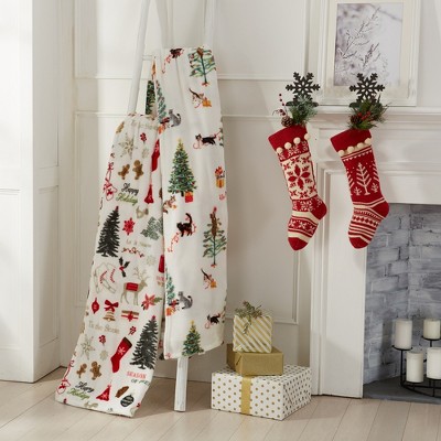 Holiday Portraits Quilted Blanket NCU0NT1758