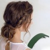 Unique Bargains Women's Classic Arch Hair Clips 3.94"x0.98"x1.1" 1 Pc - 2 of 3