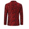 Clearlove Tuxedo Jackets One Button Slim Fit Formal Suits Blazer with Bow Tie Formal Blazer - 2 of 4