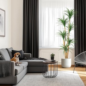 Nasitip Artificial Dracaena Tree, Realistic Fake Dracaena Plant, Tall Dracaena Houseplant for Indoor Décor, Adjustable Lifelike Faux Tree - 1 of 4